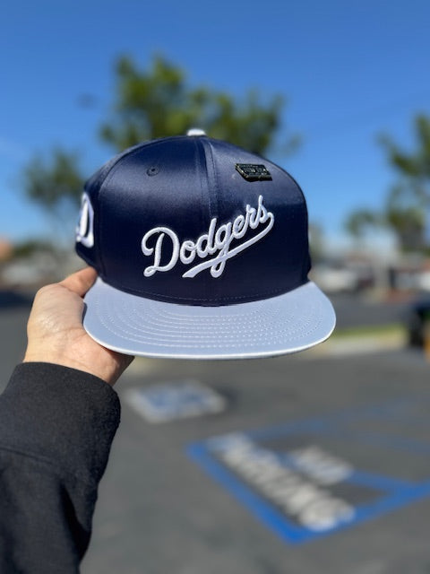 Los Angeles Dodgers 2-Toned Satin Hat – 59FIFTY Fitted Cap